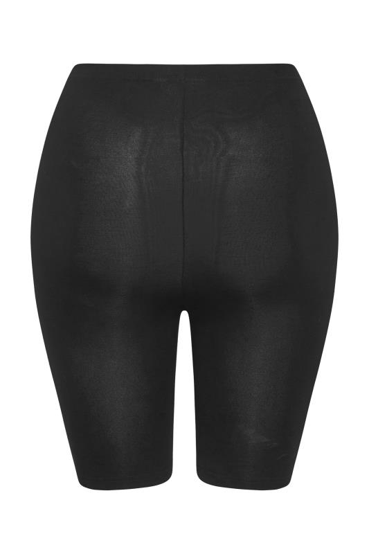 YOURS FOR GOOD Curve Black Cycling Shorts_BK.jpg