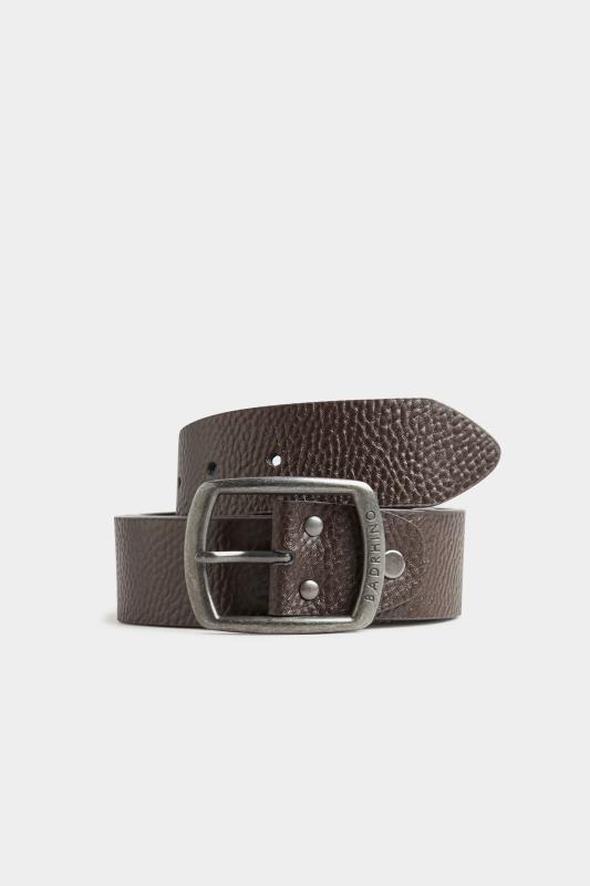 BadRhino Brown Leather Belt 1