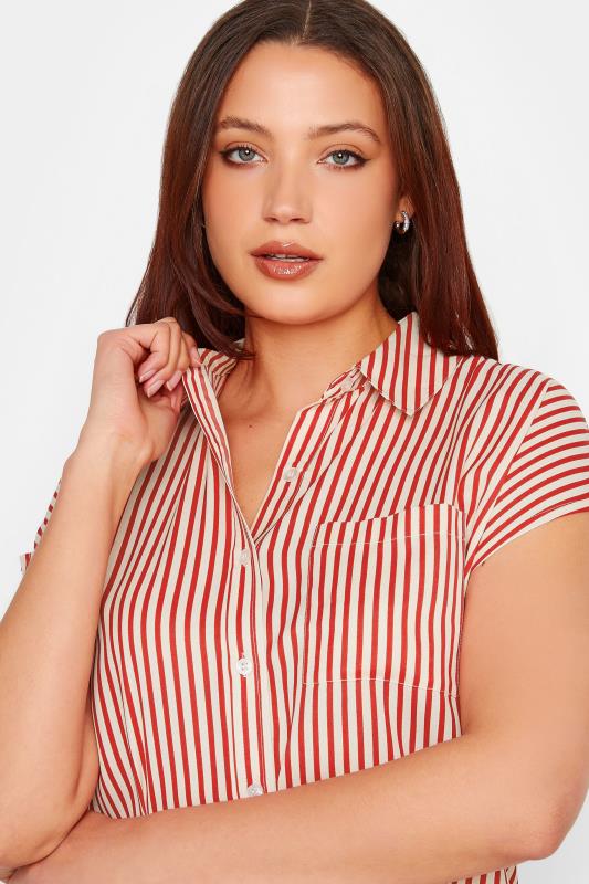 LTS Tall Women's Red Stripe Print Shirt | Long Tall Sally 4