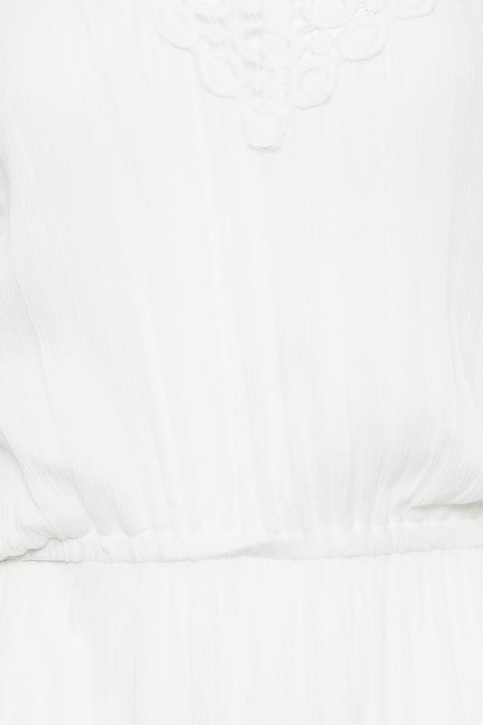 PixieGirl White Crochet Kaftan Dress | PixieGirl 6