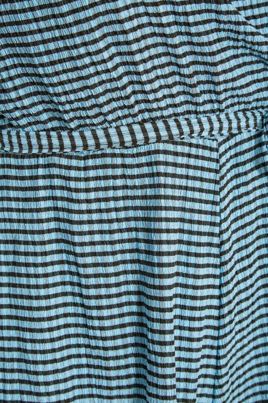 LIMITED COLLECTION Curve Blue Stripe Crinkle Wrap Playsuit_Z.jpg