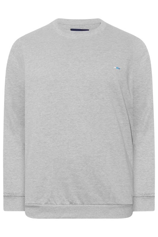 BadRhino Grey Marl Essential Sweatshirt | BadRhino 4