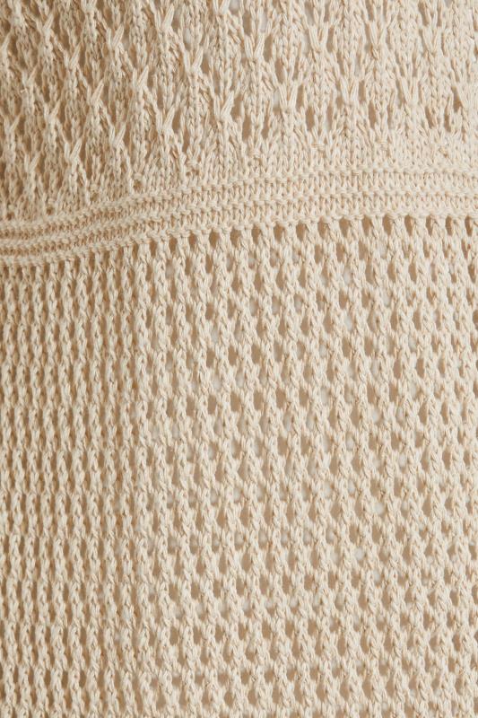 Curve Natural Brown Crochet Sleeveless Maxi Cardigan_Z.jpg