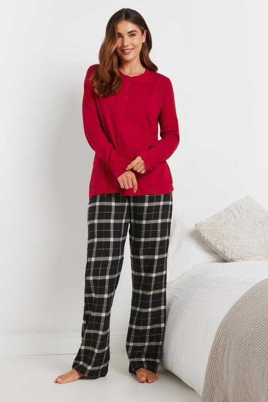 LTS Tall Red Cotton Pyjama Top | Long Tall Sally 3