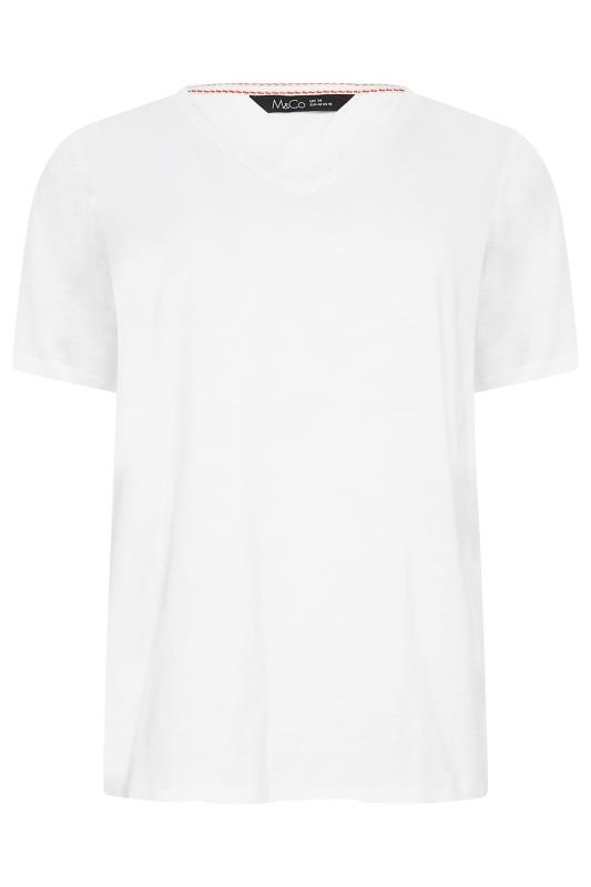 M&Co. Men's T-Shirt - White - XL