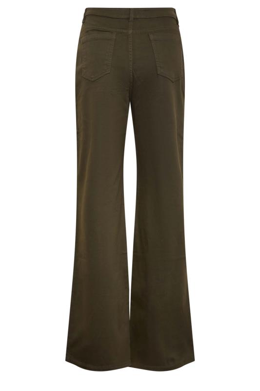 LTS Tall Women's Green Wide Leg Trousers | Long Tall Sally 5