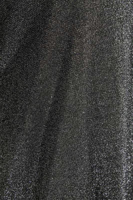 Curve Black Glitter Drop Shoulder Knitted Top_S.jpg