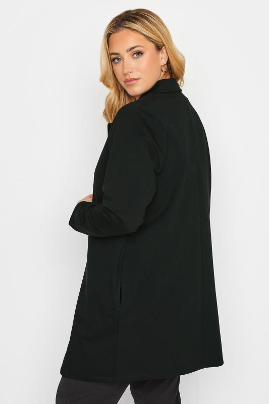 Curve Black Blazer Jacket | Yours Clothing 3