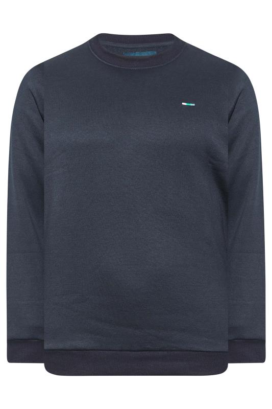 BadRhino Big & Tall Navy Blue Essential Sweatshirt 3