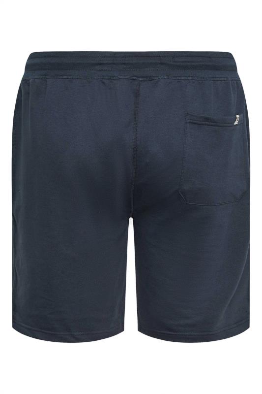 D555 Big & Tall Navy Blue Shorts | BadRhino 4