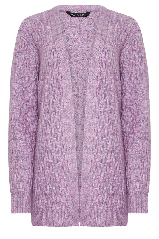 M&Co White Cable Knit Cardigan | M&Co 5
