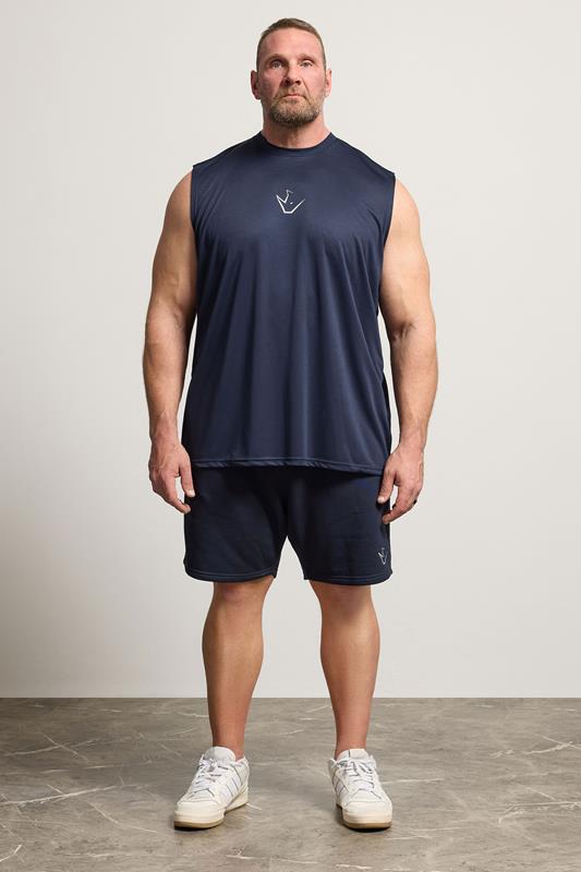 IronRhino Big & Tall Navy Blue Performance Vest | BadRhino 1