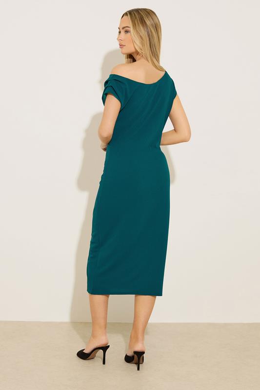 STAR Green Draped Midi Dress | StarByJM 2