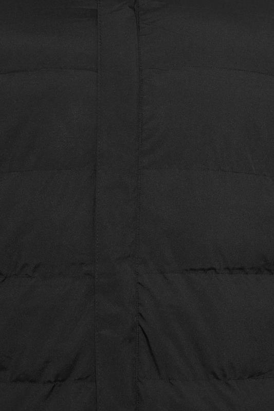 D555 Big & Tall Black Padded Puffer Coat | BadRhino 2