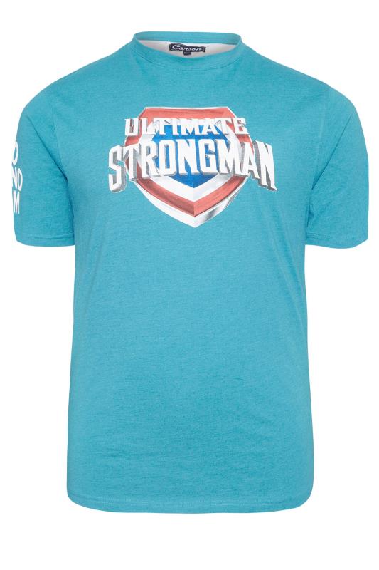 BadRhino Big & Tall Blue Ultimate Strongman T-Shirt 2