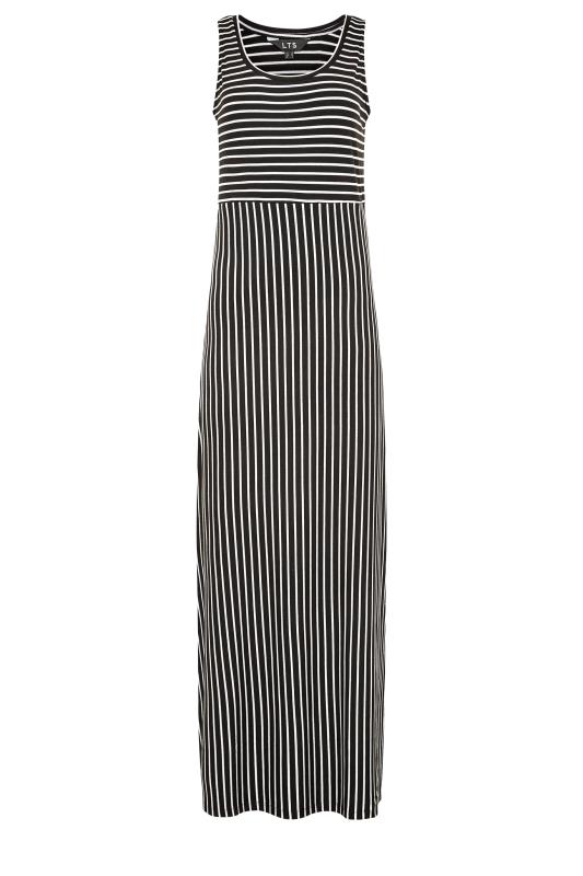 LTS Tall Black Stripe Maxi Dress 7