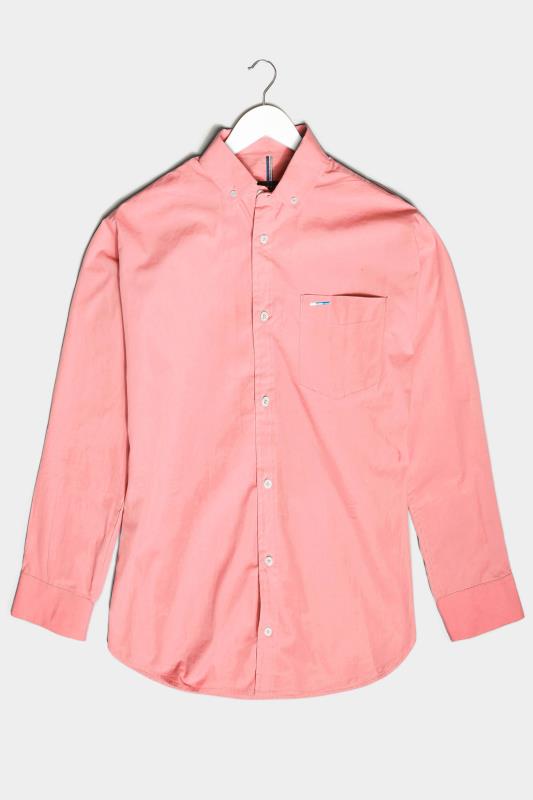 BadRhino Pink Essential Long Sleeve Oxford Shirt_F.jpg