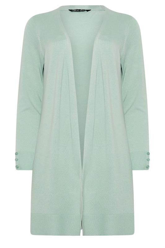M&Co Sage Green Longline Cardigan | M&Co 5