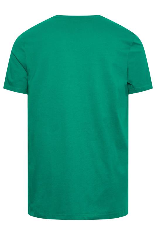 LYLE & SCOTT Big & Tall Green Core T-Shirt | BadRhino 3