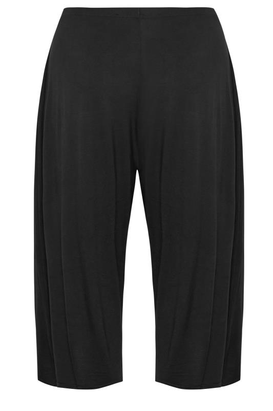 LIMITED COLLECTION Plus Size Black Extra Wide Leg Culottes | Yours Clothing