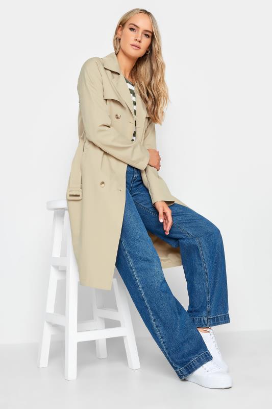 LTS Tall Beige Brown Trench Coat | Long Tall Sally  2