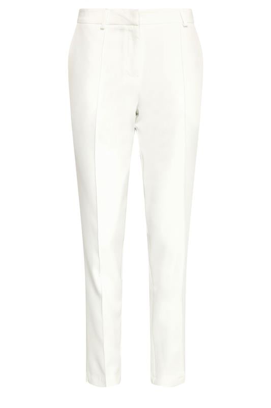 M&Co White Pintuck Tailored Trousers | M&Co 5