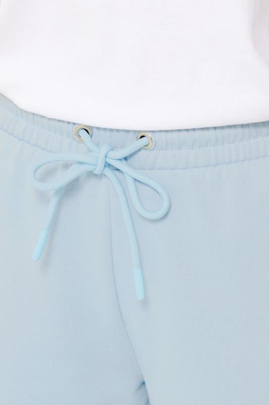M&Co Petite Light Blue Wide Leg Joggers | M&Co 4