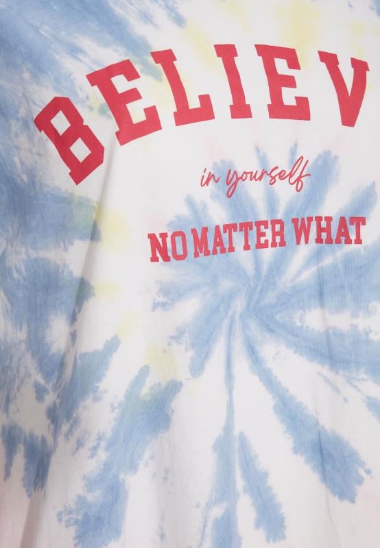 Curve White 'Believe In Yourself' Slogan T-Shirt_S.jpg