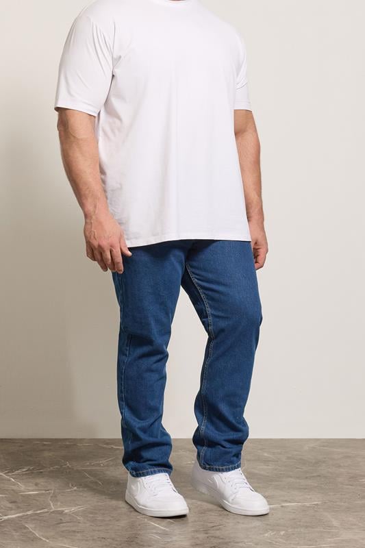 KAM Blue KBS 150 Straight Leg Jeans | BadRhino 1