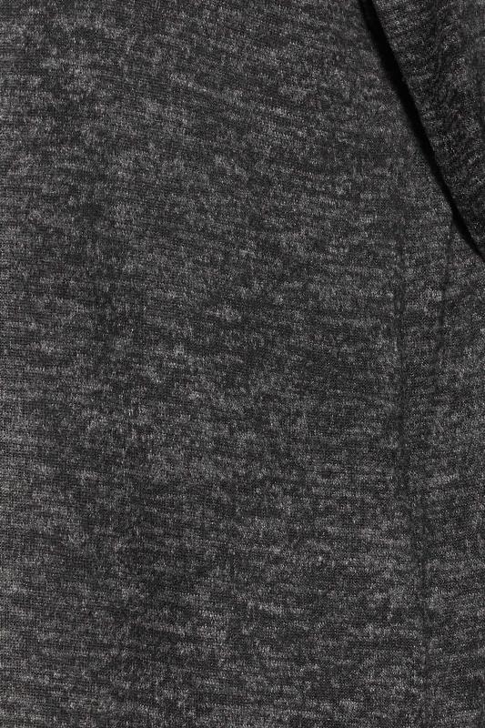 Petite Charcoal Grey Soft Touch Maxi Cardigan | PixieGirl 5