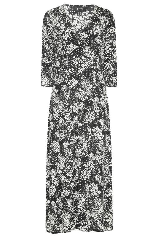 Tall Women's LTS Black Ditsy Floral Midi Dress | Long Tall Sally 6