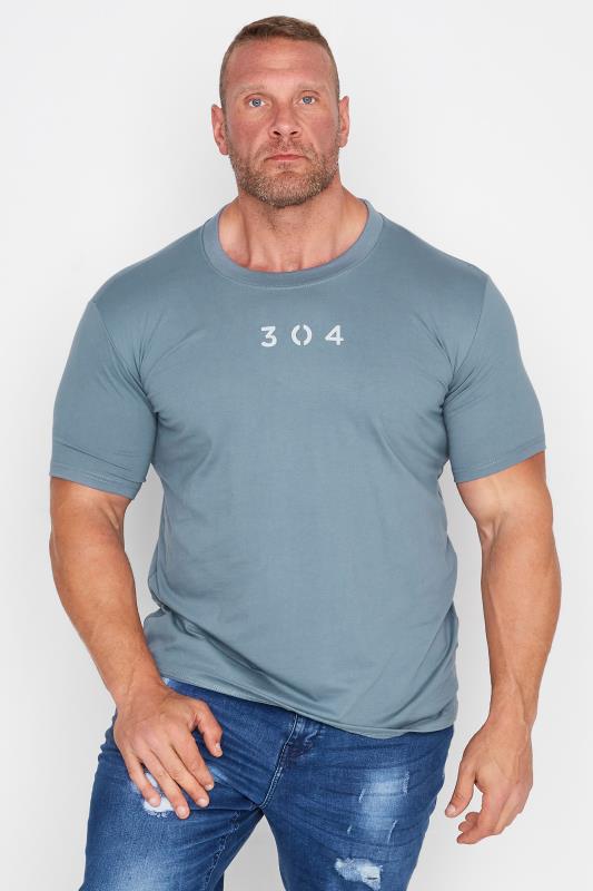  304 CLOTHING Big & Tall Blue Core T-Shirt