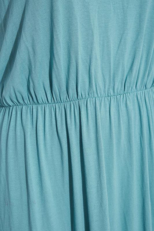 YOURS LONDON Curve Turquoise Blue Pocket Dress_Z.jpg