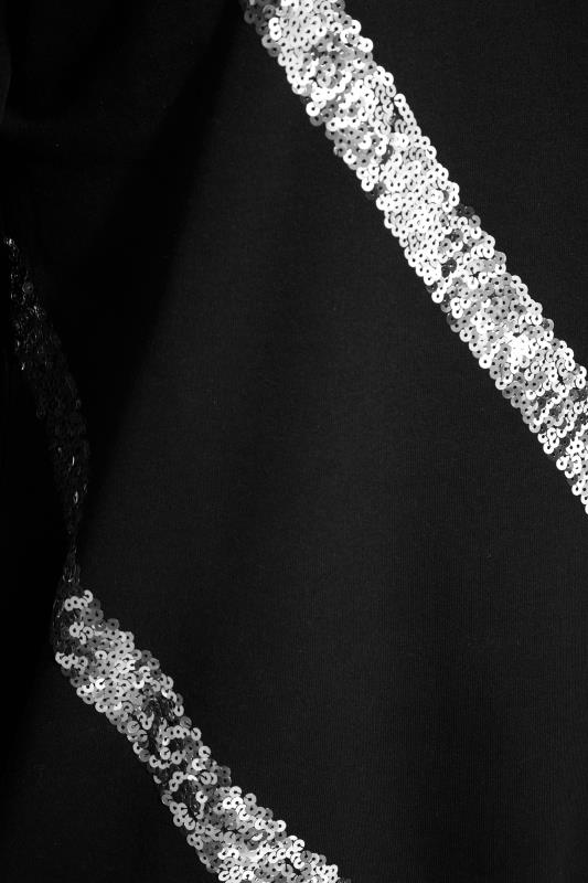 Curve Black Sequin Detail Hoodie_S.jpg