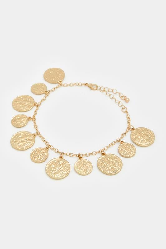 Gold Chain Charm Bracelet