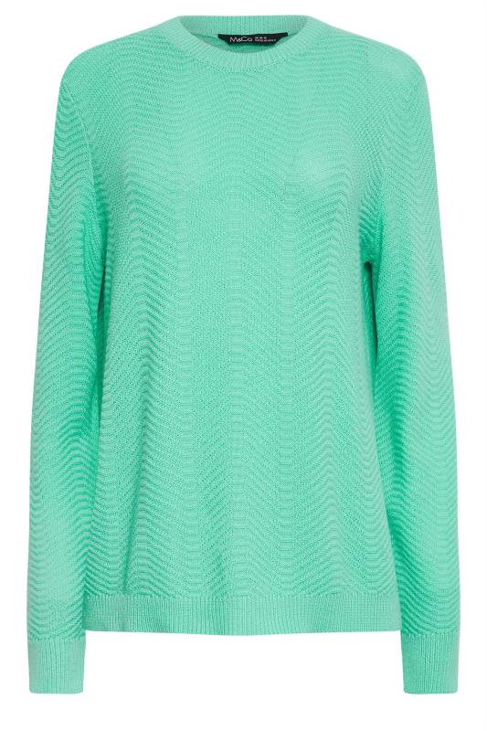 M&Co Light Green Ribbed Knit Jumper | M&Co 6