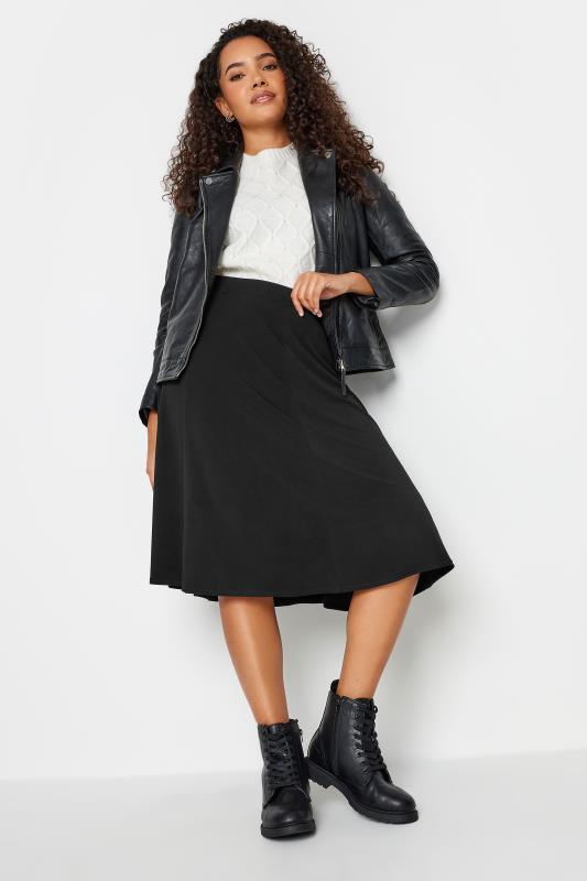 M&Co Black Panelled Skirt | M&Co 3