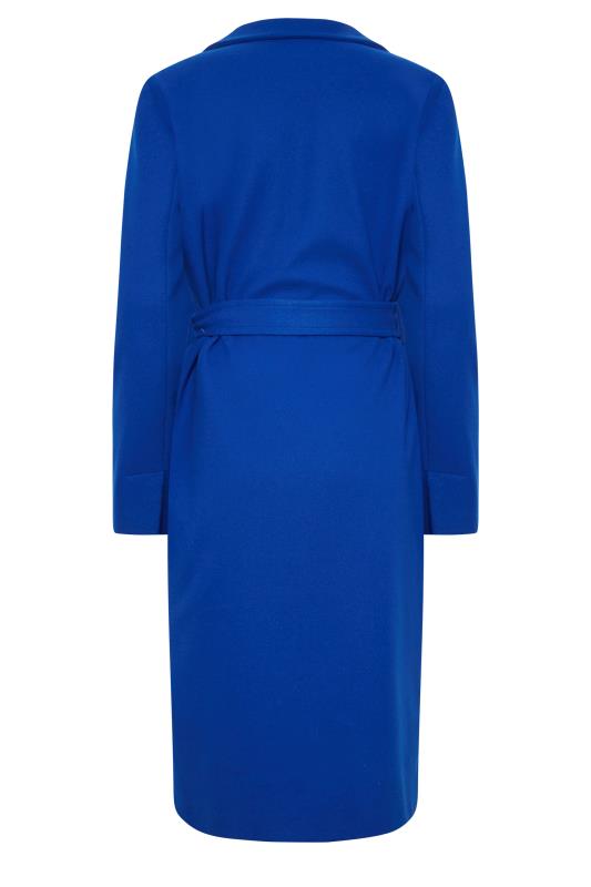 LTS Tall Women's Cobalt Blue Belted Coat | Long Tall Sally 7