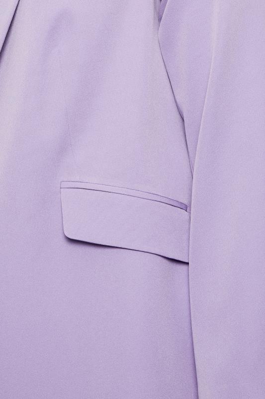 YOURS Plus Size Lavender Purple Blazer | Yours Clothing  6