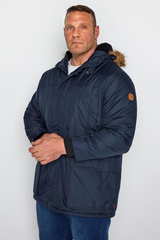 Men's Casual / Every Day D555 Navy Lovett Parka Jacket