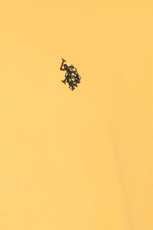 U.S. POLO ASSN. Big & Tall Yellow Short Sleeve T-Shirt | BadRhino 4