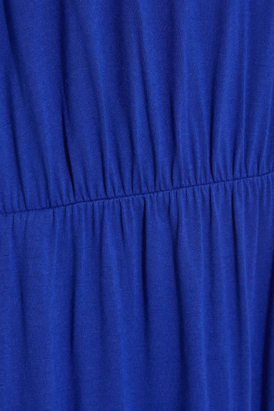 LTS Tall Cobalt Blue Pocket Midaxi Dress 5