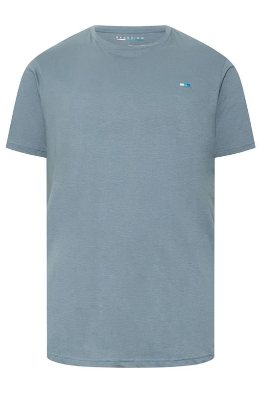 BadRhino Big & Tall Petrol Blue Lounge Trouser & T-Shirt Set | BadRhino 7