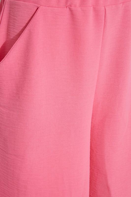 LTS Tall Women's Pink Textured Shorts | Long Tall Sally  5