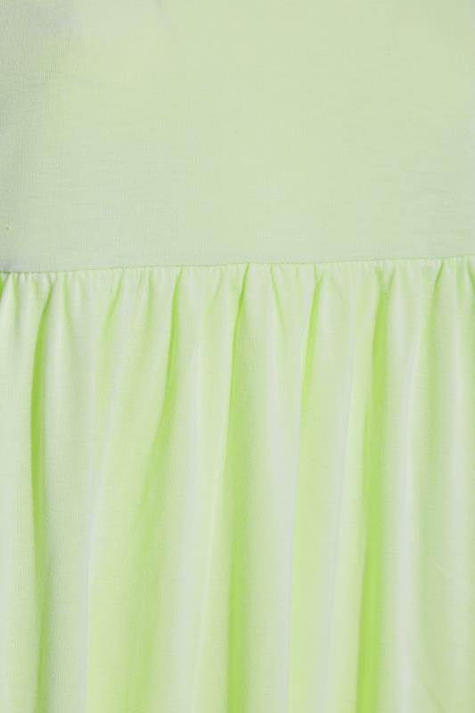LIMITED COLLECTION Curve Lime Green Smock Dress_Z.jpg