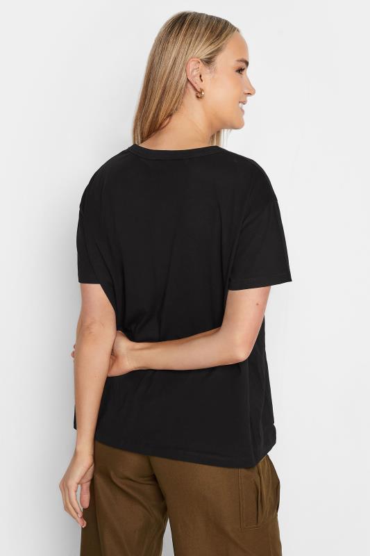 LTS Tall Black Short Sleeve T-Shirt | Long Tall Sally  5