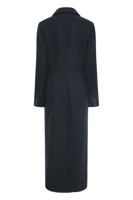 Tall Women's LTS Navy Blue Long Formal Coat | Long Tall Sally 7