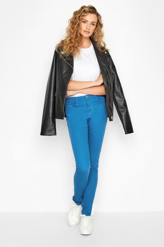 LTS Tall Women's Cobalt Blue AVA Skinny Jeans | Long Tall Sally 2