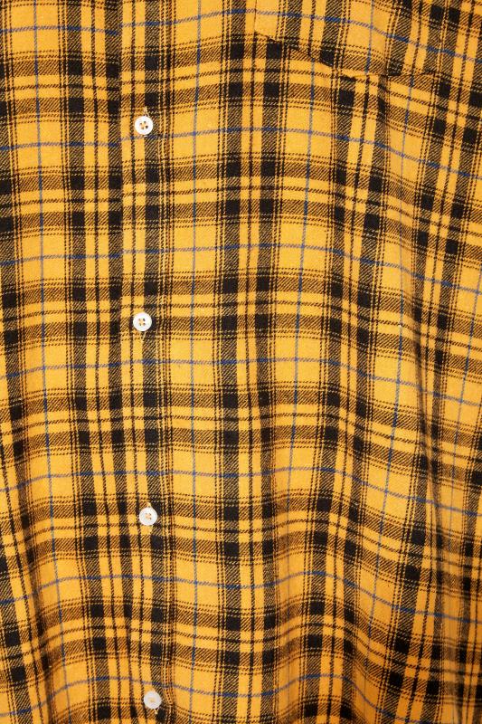 BadRhino Yellow & Black Brushed Check Shirt_S.jpg