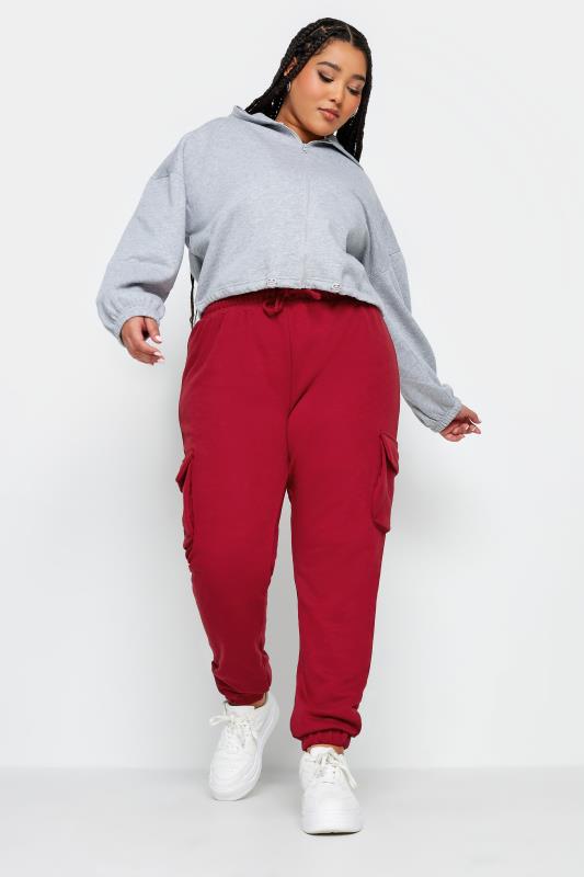  Womens Tops For Leggings 2024 Trendy Long Sleeve T-Shirts  Elastic Blouses Bean Red X-Large